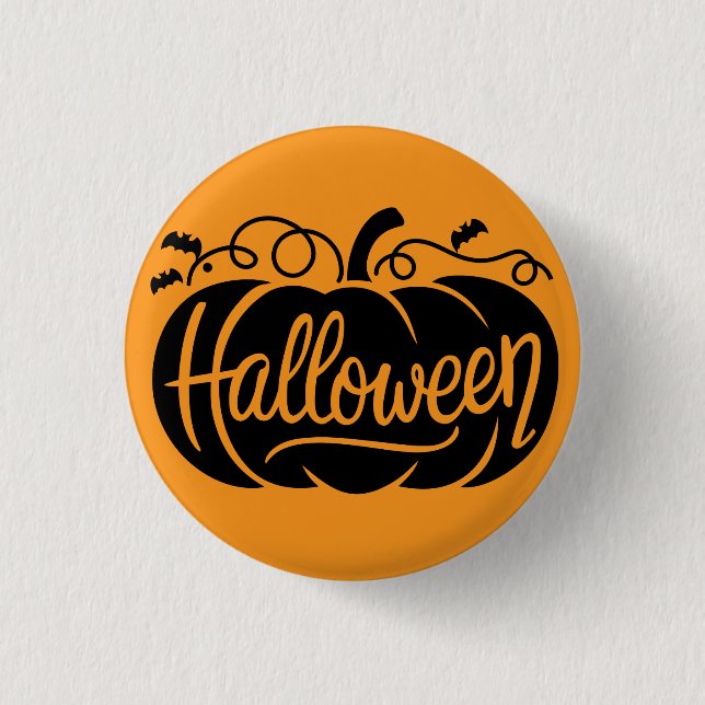 PIN HALLOWEEN BUTTON (Vorderseite)