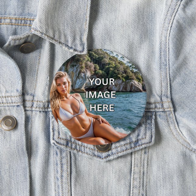 PIN IT! 📌 Benutzerdefinierte Knöpfe – Bild oder T Button (Beispiel)