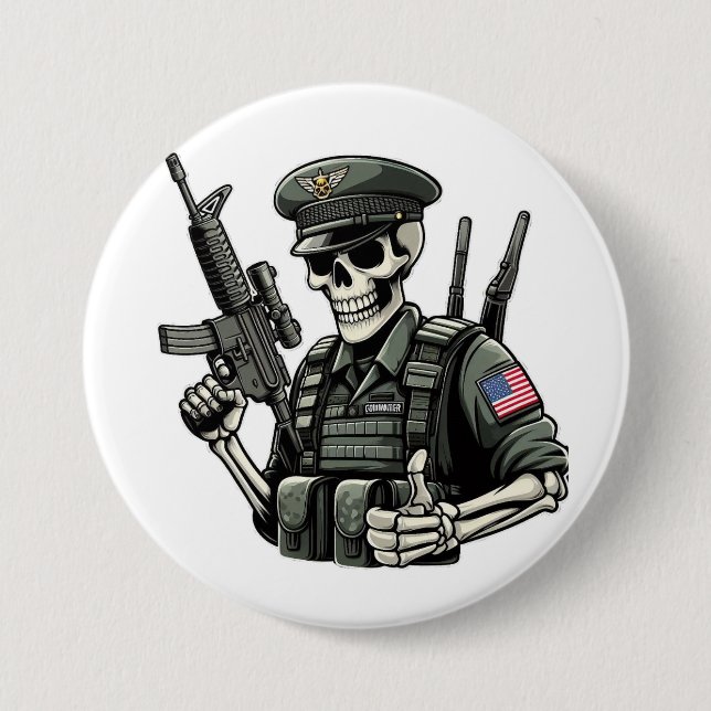 PIN militar EEUU Button (Vorderseite)