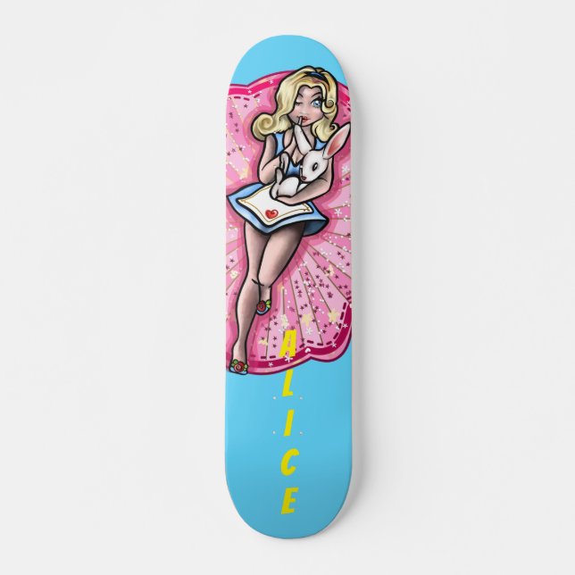 Pin-up Alice Skateboard (Vorne)