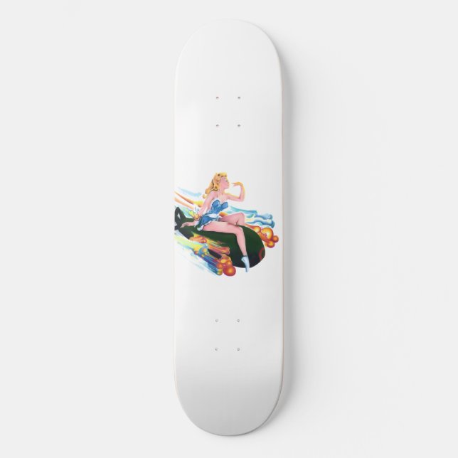 Pin Up II Skateboard (Vorderseite)