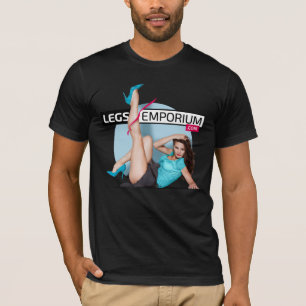 Pin-Up Käsekuchen Schwarzes T-Shirt