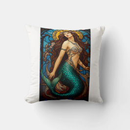 Pin Up Mermaid Kissen