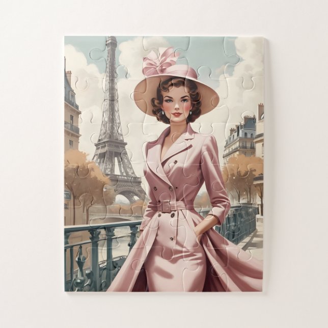 Pin Up Parisian Puzzle (Vertikal)