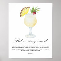 Pina-Colada-Brautjunggesellinnenabschied - Setz ei