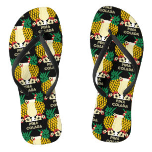 Piña Colada Cocktail Getränk Flip Flops