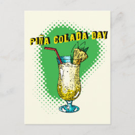 Pina Colada Day Postkarte