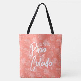 Pina Colada Hawaiian Ananas Coral Reversible