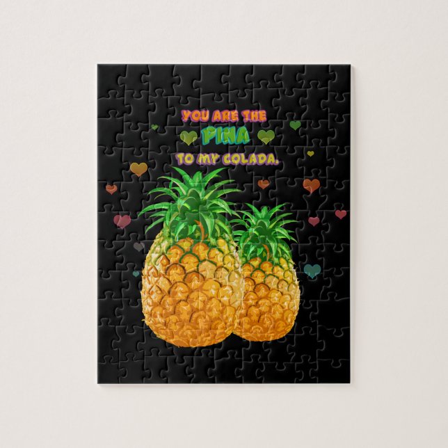 Pina Colada Pineaple Puzzle (Vertikal)