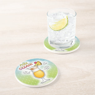 PINA COLADA REZEPT COCKTAIL KUNST GETRÄNKEUNTERSETZER