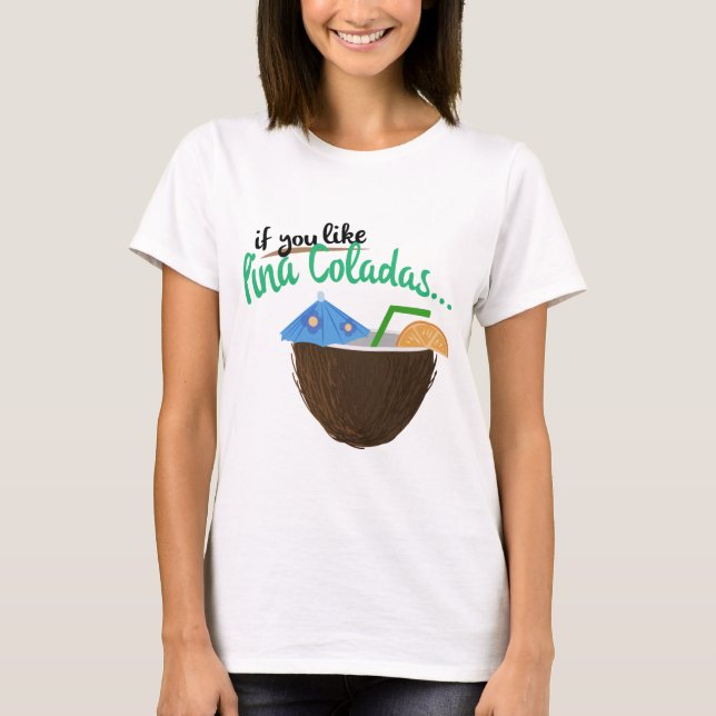 Pina Colada T-Shirt (Vorderseite)