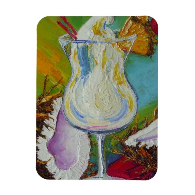 Pina Colada und Coconut Magnet (Vertikal)