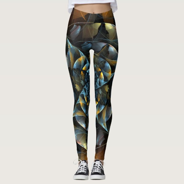 Pinacoteca Abstrakt Art Leggings (Vorderseite)