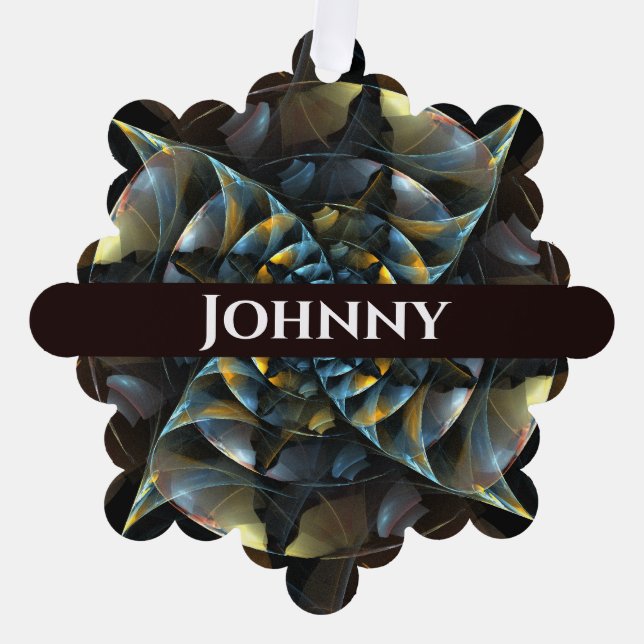 Pinacoteca Abstrakt Art Ornament Karte (Vorderseite)