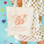 Pinacoteca comunale Casa Rusca Tragetasche<br><div class="desc">Rosa und rote Disco Bachelorette Wochenende Party Tote Taschen mit diesen rosa und roten Sketch illustrierten Girly Icons.</div>