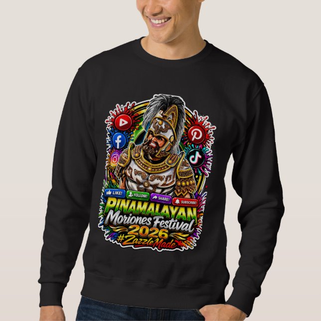 Pinamalayan Moriones Festival 2026 Sweatshirt (Vorderseite)
