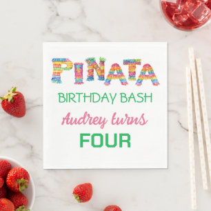 Pinata Birthday Bash Serviette