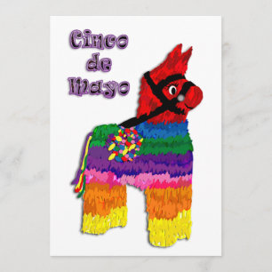 Pinata Cinco de Mayo Einladung