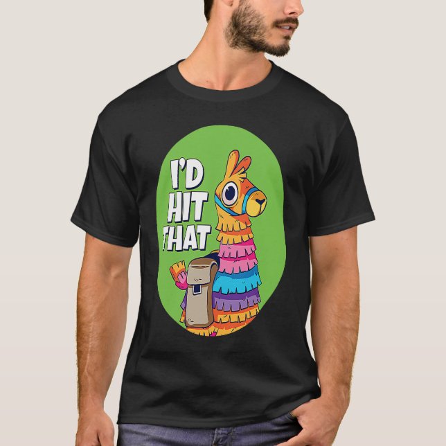 Pinata I Id hat getroffen, dass Pinata I Cinco de  T-Shirt (Vorderseite)