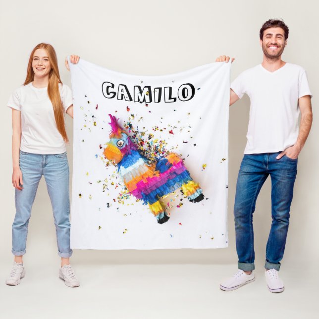 Pinata Personalisiert Blanket Fleecedecke (Beispiel)