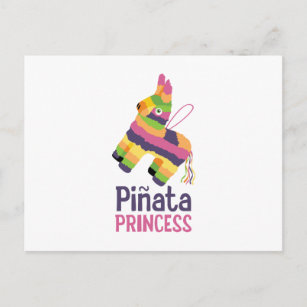 Pinata Princess Postkarte