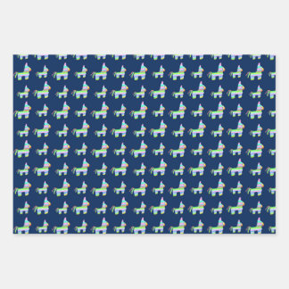 Pinatas Geschenkpapier Set