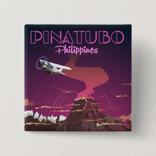 Pinatubo, Philippinen Button