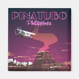 Pinatubo, Philippinen Magnet