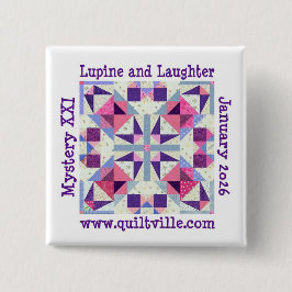 Pinback-Button für Lupine und Laughter Button