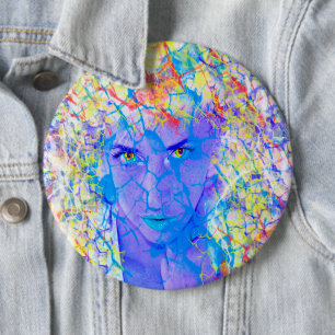 Pinback-Taste für elektrische Realität Button