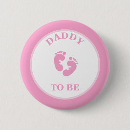 Pinback-Taste (Vater to Be (Girl)) Button