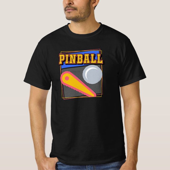 Pinball 80s T-Shirt (Vorderseite)