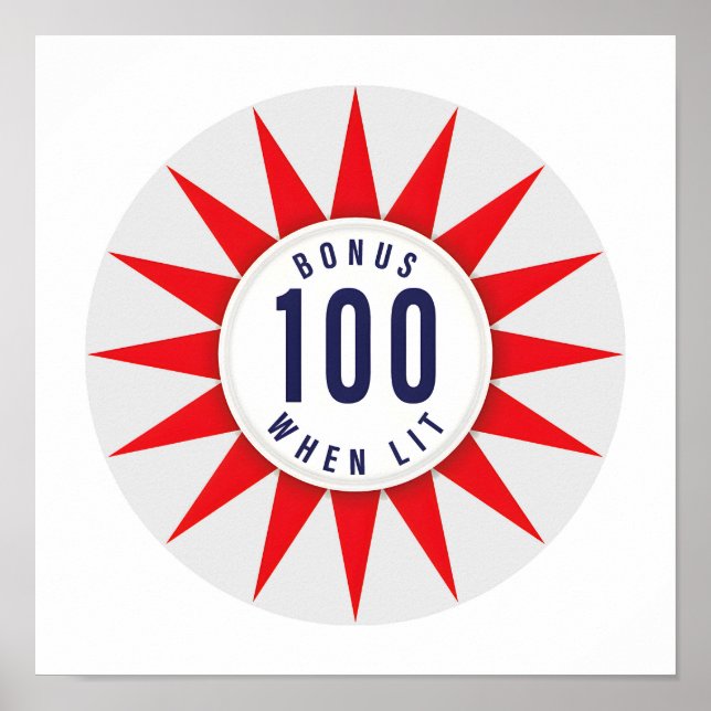 Pinball Bumper Art Poster #14 (Vorne)