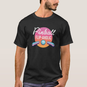 Pinball-Gedreht Pinball-Maschine T-Shirt
