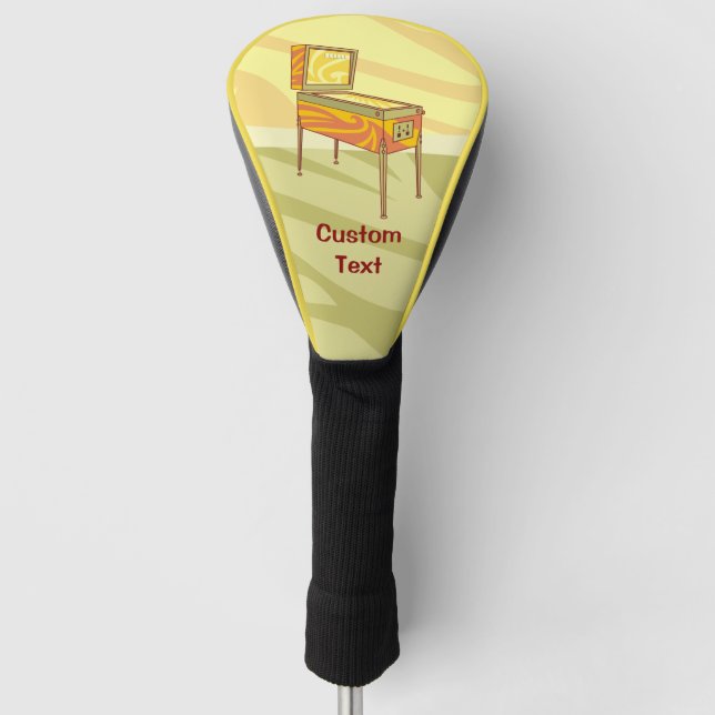 Pinball Golf Headcover (Vorderseite)