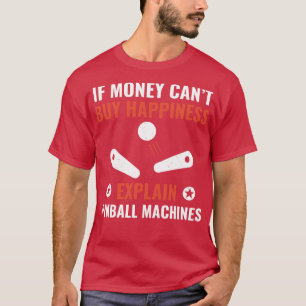 Pinball ist Glück Funny Pinball Spieler Arcade G T-Shirt