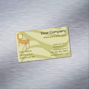 Pinball Magnetische Visitenkarte