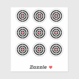 Pinball-Maschine "Ziel" Design Rundkleber Aufkleber