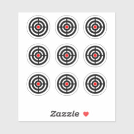 Pinball-Maschine Zieldesign Rundkleber Aufkleber