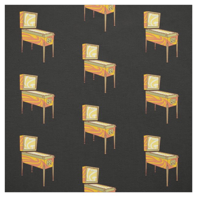 Pinball-Maschinenmuster Stoff (Muster)
