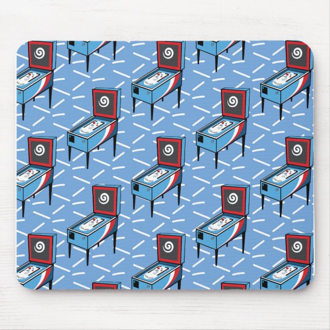 Pinball Player Non Slip Mousepad #1-4 (Vorne)