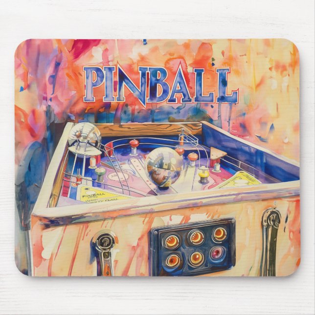 Pinball Player Non Slip Mousepad #26 (Vorne)
