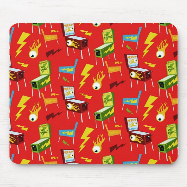 Pinball Player Non Slip Mousepad #2-5 (Vorne)