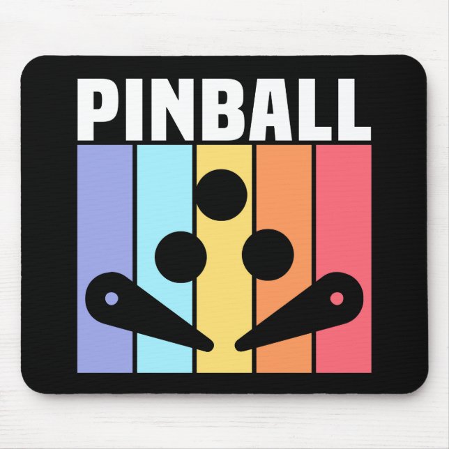 Pinball Player Non Slip Mousepad #6-2 (Vorne)