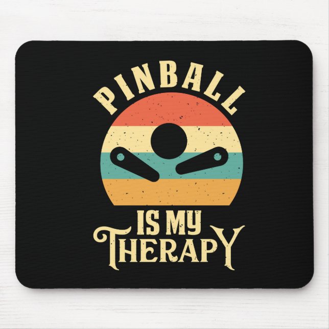 Pinball Player Non Slip Mousepad #6-4 (Vorne)