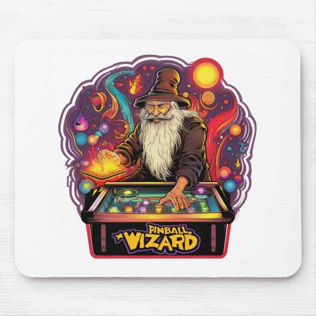Pinball Player Non Slip Mousepad #7-5 (Vorne)