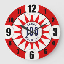 Pinball-Player - Runde Wall-Clock #1