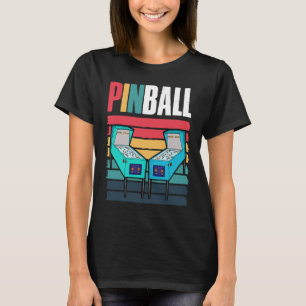 Pinball Retro Vintage Multiball Pinball Maschine A T-Shirt