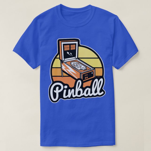 Pinball Shirt Retro Klassische Pinball Geschenke f (Design vorne)