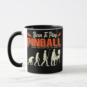 Pinball Spiel Pinball Spielerdesign  Tasse